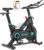 Exercise Bike, LET’S CAMP Brake Pad/Adjustable Magnetic Stationary Bike for Home,Indoor Cycling Bike with Low Noise,Heart Rate Handle and LCD Monitor,Cycle Bike with 350lbs Weight Capacity