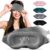 Audree Sleep Eye Mask for Men and Women – Perfect Blackout 3D Eye Mask for Restful Sleep | 100% Light Blocking with Nose Bridge Design | Soft Comfort Eye Shade Cover for Travel, Yoga, Naps (Gray)