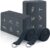 RETON Yoga Blocks Set with Straps, High Density Yoga Bricks, Lightweight EVA Foam Pilates Block, 2 Yoga Blocks with 2 Straps for Yoga, Pilates, Fitness, Stretching and Toning
