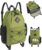 WANDF Drawstring Backpack with Removable Wet Pocket, Sandproof Beach Backpack with Bottom Compression Strap for Beach Mat, Swim Bag for Pool, Gym, Travel and Workout Gear (Dark Green)