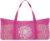 Gonex Yoga Mat Bag, Extra Large Canvas Gym Bag with Waterproof Pocket Metal Zipper, Fits Mat & Blocks, Stylish Yoga Mat Carrier for Women, Ideal for Yoga, Pilates, Workout, Travel