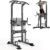 SogesHome Power Tower Pull Up Bar Station,Height Adjustable Dip Stands,Workout Equipment for Home Gym Strength Training Fitness Exercise