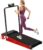 Walking Pad with Handle Bar, XBD Treadmills for Home Office 330lbs Capacity,2.5 HP Foldable Walking Pad with Incline, Running Machine with Remote Control & LED Display