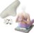 Meditation Cushion – Floor Pillows for Adults Sitting, Yoga Bolster,Portable Ergonomics Tailbone Support Mat Meditation Floor Pad with 100% Organic Cotton Cover & Polyester Cotton Fill