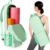 Yoga Mat Bag Carrier Side Mesh Zipper Pocket Exterior Wet Compartment Lightweight Waterproof Yoga Bag for Mat