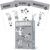 NewMe Fitness Dumbbell Workout Cards, Instructional Fitness Deck for Women & Men, Beginner Fitness Guide to Training Exercises at Home or Gym (Dumbbell, Vol 1)