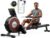 MERACH Rowing Machines for Home, Magnetic Rowing Machine with 16 Levels, Rower Machine of Quiet Resistance, Dual Slide Rail with Max 350lbs Weight Capacity, App Compatible