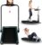 Ksports Walking Pad & Folding Treadmill – 2.5HP, Sit-Ups Mat, Bluetooth App, Portable Wheels | Incline, Desk, Dual Displays, 308 lbs & 265lbs Capacity