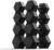 PAPABABE Dumbbell Set, Rubber Encased Home Gym Dumbbells, Weight Dumbbells for Women & Men, Hand Weights for Home Gym & Strength Training
