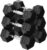 HANDBODE Hex Dumbbell 45-640 lb Set, Rubber Encased Exercise & Fitness Dumbbells for Home Gym, Hand Weights for Strength Training