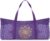Gonex Yoga Mat Bag, Extra Large Canvas Gym Bag with Waterproof Pocket Metal Zipper, Fits Mat & Blocks, Stylish Yoga Mat Carrier for Women, Ideal for Yoga, Pilates, Workout, Travel