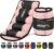 APEXUP 10lbs/Pair Adjustable Ankle Weights for Women and Men, Modularized Leg Weight Straps for Yoga, Walking, Running, Aerobics, Gym, Physical Therapy