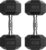 PAPABABE Hex Dumbbell Set with Rubber Grip 2.5-125lb, Odorless Rubber Coated Weight Fixed Dumbbells Set of 2, Weights for Women at Home, Hand Weights for Home Gym & Strength Training,Pesas Para Ejercicios