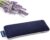 Lavender Weighted Eye Pillow – Soft Plush Removable Cover | Moist Heat & Cold Therapy, Natural Aromatherapy Eye Compress Pillow for Relaxation, Yoga, Meditation, and Sleep, Navy Blue