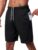 Men’s Athletic Shorts 9 Inch Inseam – Quick Dry Mesh Basketball Shorts Men, Lightweight Mens Gym Running Shorts