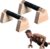 Parallettes Bars, 2 Pcs Wooden Calisthenics Equipment with Non-Slip Base for Handstand Training Push Up Bars Calisthenics Bar Joint-Friendly Beech Wood Calisthenics Equipment for Men
