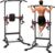 Dskeuzeew Pull Up Bar Free Standing for Multi-Function Home Gym Strength, Pull Up Dip Station Assistive Trainer Height Adjustable, Power Tower Training Heavy-Duty Fitness Equipment