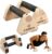 Wooden Parallettes Push Up Bars, 2 PCS Wood Calisthenics Bars with Non-Slip Base, Pushup Handles for Floor Home Fitness, Workout Equipment for Men and Women Strength Training