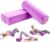 JZHLLA 2 PCS Yoga Bolster Pillow Set Washable Velvet Cover Meditation Bolster with High Density Foam and Carry Handle Rectangular and Cylinder Bolsters for Restorative Yoga
