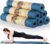 Timgle 6 Pack Yoga Mats Bulk Non Slip Exercise Yoga Mat Thick Anti Slip Tear Resistant Sports Gym for Fitness Stretching Home Workout and Studio