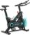 ALPHA CAMP Exercise Bike Magnetic Stationary Bike with 100 micro-Adjustable Levels Low Noise Indoor Bike with 350lbs Weight Capacity Fitness bike Bike with Comfortable Seat Cushion, Digital Display