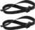 Rowing Machine Feet Straps for Concept 2 Rower – Foot Strap Replacement, Compatible with Models D & E – 2 Pack