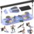 Pilates Board,Foldable Pilates Reformer Equipment with Timer, Multi-Purpose Portable Pilates Reformer Machine Home Pilates Kit for Home Workout,Fitness,Exercise,Abs