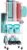 VOPEAK Home Gym Storage Rack with Wheels, Yoga Mat Storage Organizer for Kettlebells, Dumbbells, Resistance Bands, Space Saving 3-Tier Weight Rack for Home Gym, Garage, Easy to Install