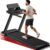 Treadmills for Home, 15% Incline Treadmill, Folding Treadmill Filpped Screen and Heart Rate Sensor, 3.0HP Quiet Brushless Dual Cushion System, 300lbs Weight Capacity