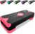 Adjustable Workout Aerobic Stepper, Aerobic Exercise Step Platform with 2 Risers, Exercise Step Deck for Fitness, 26.5″ Trainer Stepper with Non-Slip Surface Home Gym & Extra Risers Options