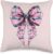 Coquette Bow Rowing Machine Rowing Workout Women Girl Mom Throw Pillow