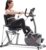 Sunny Health & Fitness Smart Indoor Recumbent Bike Trainer, Home Full Body Workout & Cardio Cycling Machine for Seniors, Free SunnyFit Bluetooth Connect, Optional Arm Exerciser Hand Cycle & Bands