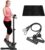 Steppers for Exercise at Home,Mini Stair Stepper with Handlebar and Resistance Bands,Stair Step Workout Machine,Total Body Cardio Equipment, Optional Twist Motion,Non-Slip Pedals – 300 LB Max Weight