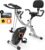 YOSUDA Folding Exercise Bike – Foldable Stationary Bike for Home Gym Workout