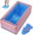 Automatic Shoe Cover Dispenser with 200pcs Disposable Non-Slip Covers – Manual Step-On Shoe Cover Machine, No Power Required, Easy to Use for Home, Office, Clinic, Indoor Use – Pink