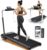 WELLFIT 10% Incline Foldable Walking Pad Treadmill with Handle Bar for Home, 360 LBS Capacity, 7.6MPH Max Speed,Wide Shock Absorbing Deck, 3.0HP Low Noise, for APP/Mute Remote