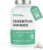 Essential Amino Acids – 300 Easy To Swallow Tablets / 60 Servings – All 9 EAA Amino Acids with All 3 BCAA’s Plus 6 More EAAs to Build and Repair Muscle, 5-10g per Serving, High in Leucine and Vegan