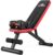 NICEPEOPLE Adjustable Weight Bench and Dumbbell Set for Home Gym, 660LBS Capacity Workout Bench with Adjustable Dumbbell Set of 2, 25LBS Pair (Total 50LBS) with Storage Box for Full Body Workouts