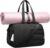 CAMTOP Gym Bag for Women with Yoga Mat Holder,16 Inches Personal Item Travel Bag with Muiti-Pockets Lightweight Carry on Water resistant Overnight Weekender Quilted Duffle Bag