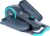 Cubii GO Aqua – Compact Whisper Quiet Under Desk Elliptical with LCD Monitor, Adjustable Resistance, Portable Design with Telescopic Handle & Wheels