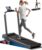 Walking Pad Treadmill with Handle Bar – 2.5HP Quiet Folding Treadmill for Home Office Under Desk Portable Walking Pad with 12% Incline 300LBS Capacity