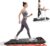 Walking Pad with Incline, Portable Under Desk Treadmill for Home Office, 2.5 HP Quiet Compact Walking Machine with Remote & LED Display,Speed/Time/Distance/Calories