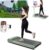 Walking Pad Treadmill, 3 in 1 Portable Under Desk Treadmill 300 lb Capacity, Treadmills for Home Small with Remote Control, 2.5 HP Low Noise Small Treadmill Jogging Running Machine with LED Display