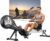 JOROTO Rowing Machines, Air Magnetic Rowing Machines for Home with Foldable,10 Levels Adjustable Resistance, Quiet Operation, Bluetooth App Compatible, Max 350lbs Weight Capacity, Black