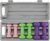 Dumbbell Weight Set for Women, Hex Neoprene Coated Dumbbell Sets,Hand Weight Set for Home Gym,Pairs