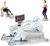 Ksports Mini Elliptical with Optional Handles & Seat, 3 Levels Manual Incline, Quiet Infinite Adjustable Magnetic Resistance, and LED Display – Joint-Friendly and Versatile Design