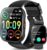Smart Watch for Men Waterproof Smart Watches, Fitness Tracker, Pedometer, Smartwatch for Android iOS,Black
