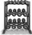 3-Tier Dumbbell Rack, 1100LB Capacity Adjustable Weight Rack for Home Gym, Heavy-Duty Weight Stand for Dumbbells Kettlebells & Weight Plates(Rack Only)