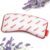 Lavender Eye Pillow for Yoga, Microwavable Moist Heat Eye Compress Mask Pillow with Washable Cotton Cover for Relaxation, Sleeping, Meditation, Yoga, Spa, Migraine Relief