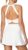 Heathyoga Tennis Dress with Built in Shorts and Bra Athletic Dress for Women Summer Cut Out Twisted Golf Workout Dress